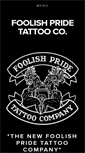 Mobile Screenshot of foolishpridetattoo.com